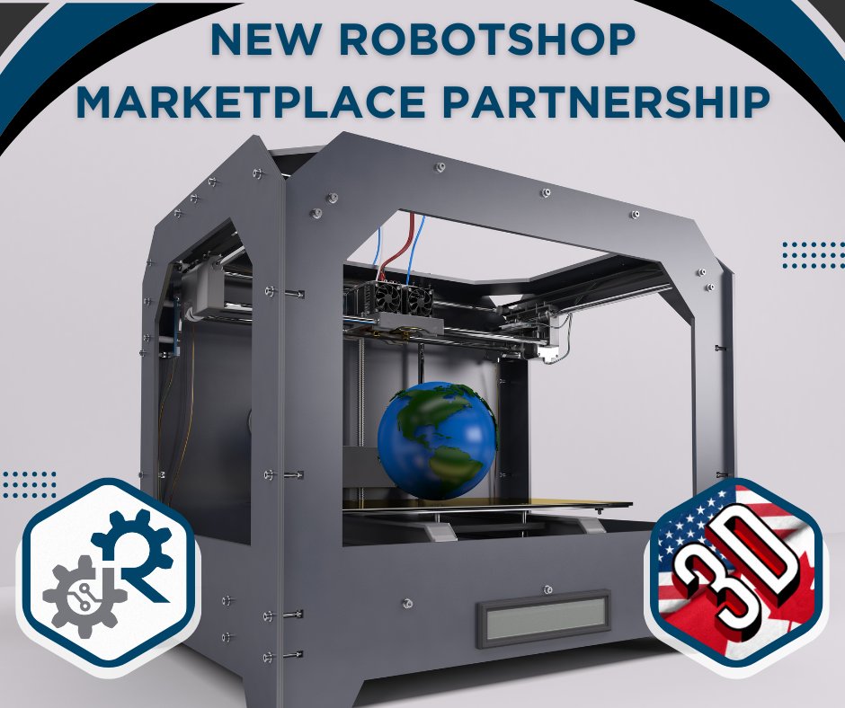 Big news! #RobotShop and @3dprintingcan are now partners, bringing over thousands of new 3D printing products to our marketplace! 🚀 Dive into the future of tech with us! rb1.shop/43tzXGH #3dprinting