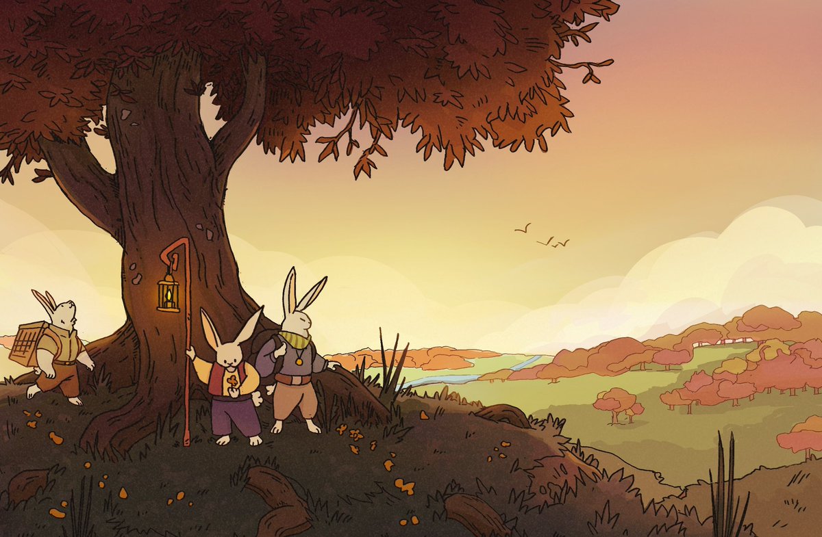 Sunset travelers #illustraion #art #fantasyart