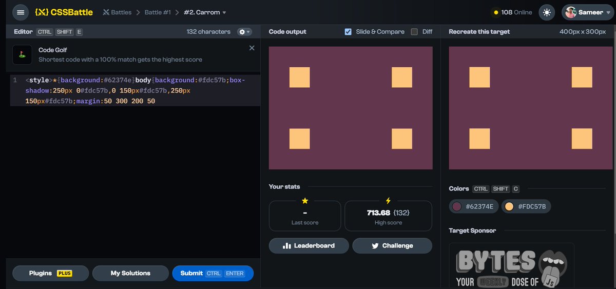 _mr_sameer_07's tweet image. solution for this design with me;

least possible code;

drop-out your coe