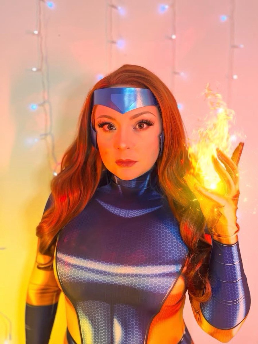 Jean Grey 💛💙 It’s #xmen97 Day!! Have you watched the new episodes yet? I’m so excited to see all of our favorite X-Men back in action!!! Thank you so much @w_dubb for this amazing edit to celebrate!!! Mask- @mad_masks #xmen #marvel #marvelcomics #marvelcosplay #jeangrey