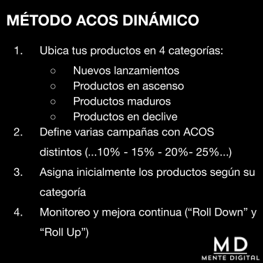 jtraverso's tweet photo. Domina el 'ACOS Dinámico' en #MercadoLibre con estos pasos simples: 🚀

1️⃣ Categoriza tus productos: Nuevos, en Ascenso, Maduros, en Declive.
2️⃣ Crea campañas con ACOS objetivos variados.
3️⃣ Asigna productos a campañas basándote en su categoría.
4️⃣ Monitorea y ajusta continuamente para maximizar resultados.

Optimiza tus ventas y publicidad hoy.

Sígueme para más consejos sobre ecommerce, plataformas y marketing digital.

#Ecommerce #PublicidadDigital