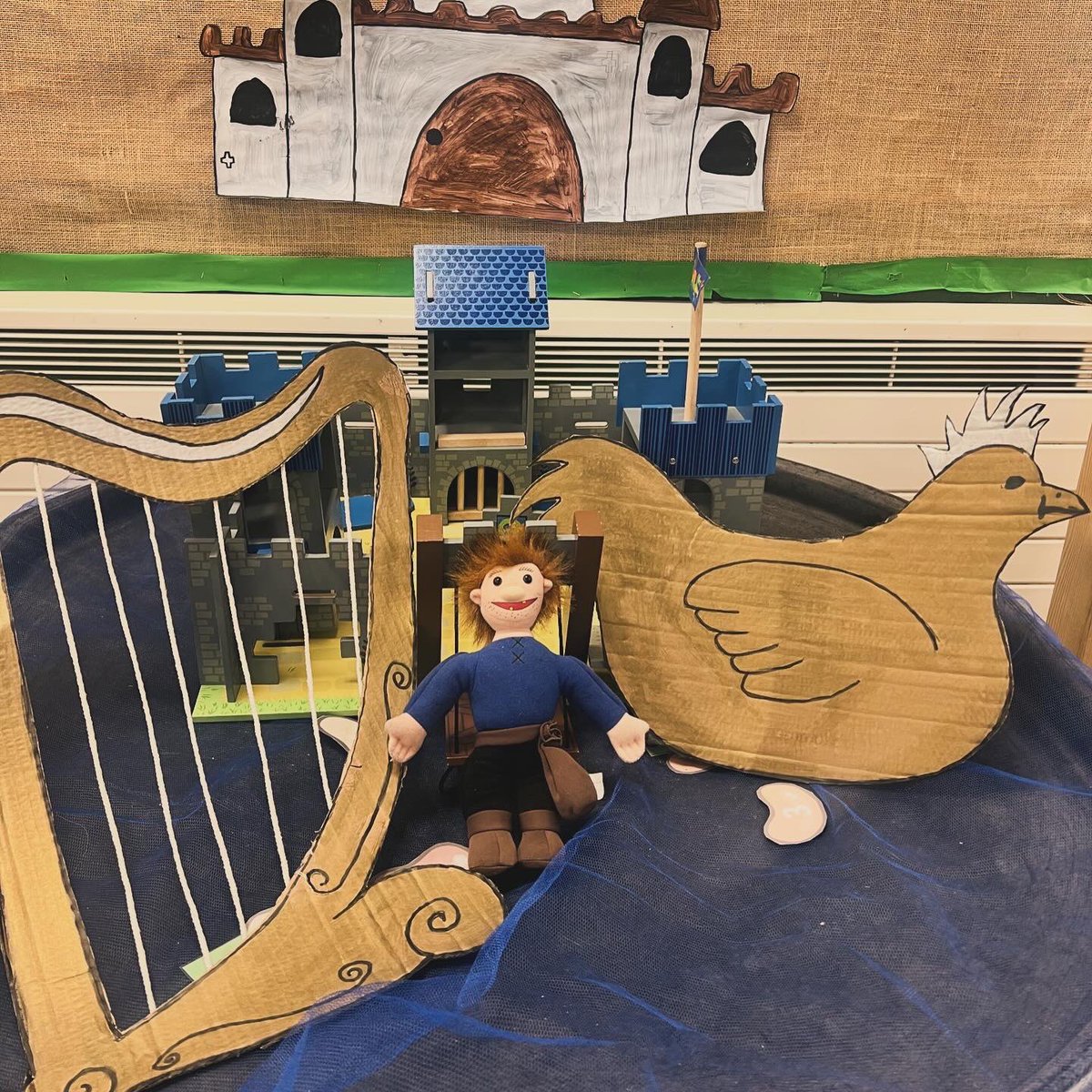 ThornburyPLA's tweet image. Our reception children are immersed in the story of the week, Jack and the beanstalk! What talented practitioners we have who are able to create such engaging environments for our children 👏 #EYTagteam
