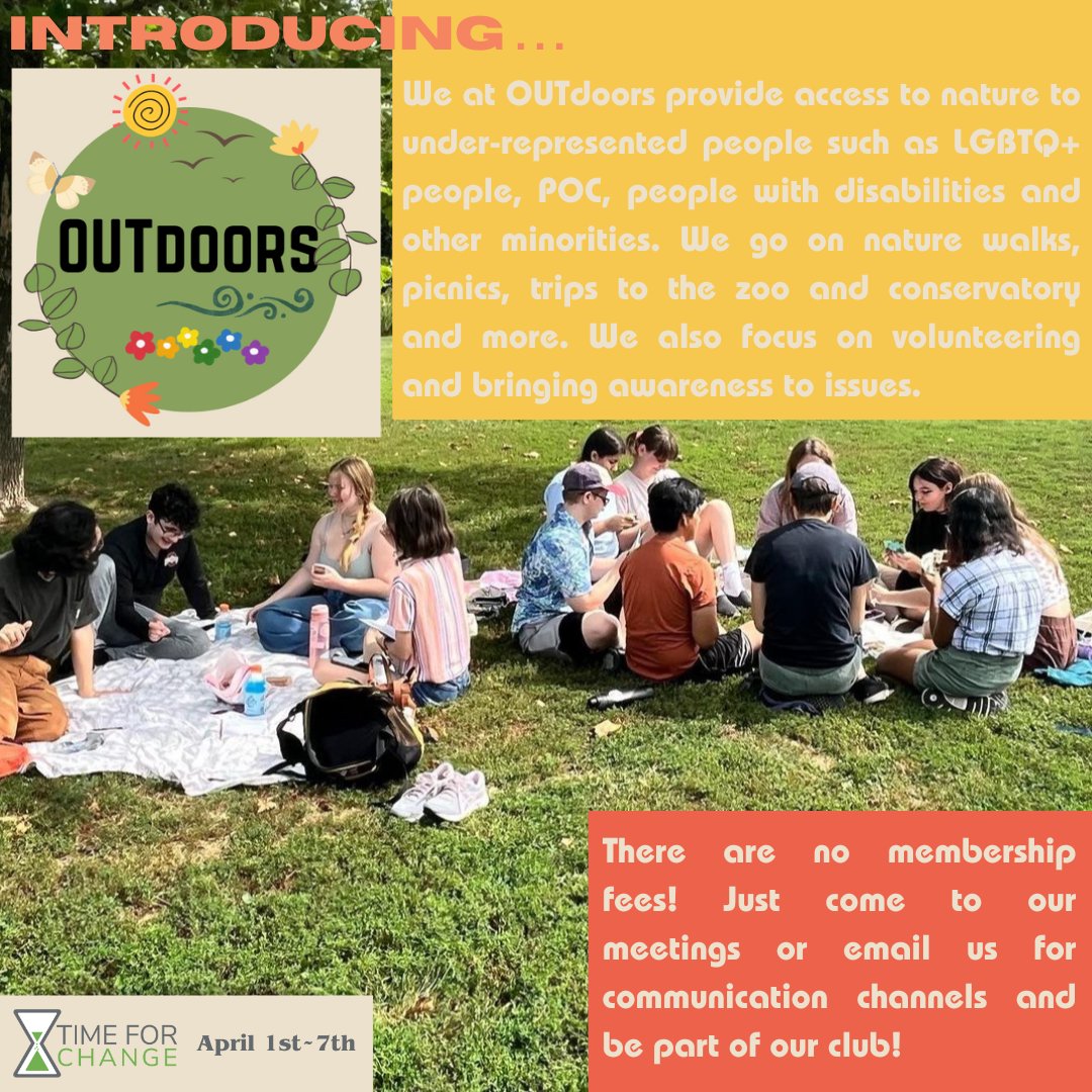 Happy Wednesday! It’s time to share some more of our wonderful student organization partners for the 8th Annual Time for Change Week!! Meet Students for Recycling, Buckeye Precious Plastic, and OUTdoors🌱