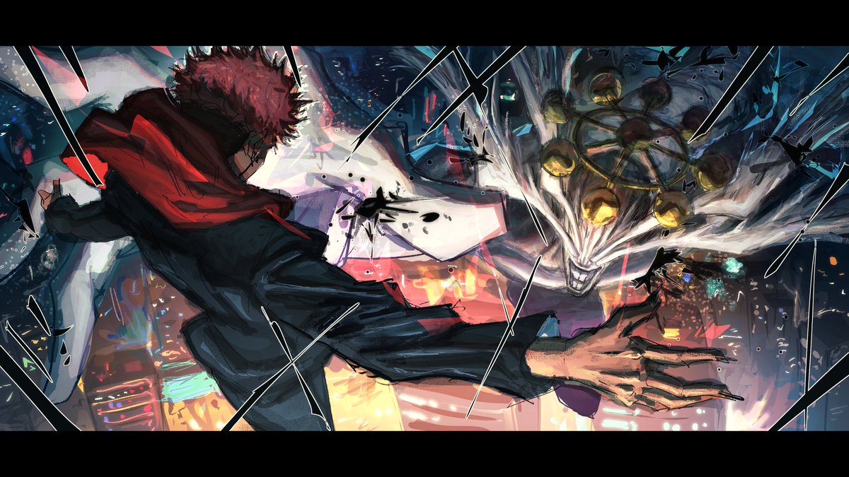 Sukuna vs mahoraga v2