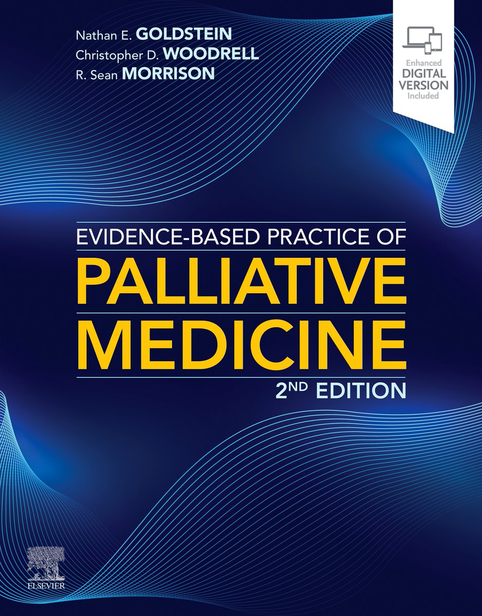 Sorry we missed you at #hapc24. Enjoy 25% off your copy of Evidence-Based Practice of #Palliative Medicine, 2nd Edition. Use promo code HAPC24 at checkout! spkl.io/60164xQuy *Valid in the U.S. @AAHPM #hpm #SOTS24 #books @drnategoldstein @CWoodrellMD @MorrisonRsean