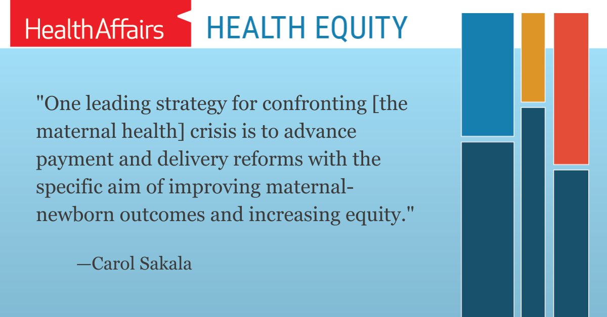 Health_Affairs's tweet photo. Women's History Month | Elevating women working to advance health equity and policy 

In a February 2024 Forefront article, Carol Sakala and Megan Burns discuss how changing how we pay for maternity care can drive improved maternal health outcomes.

https://t.co/QtV1rx4bEB https://t.co/SDs8NkgmOe