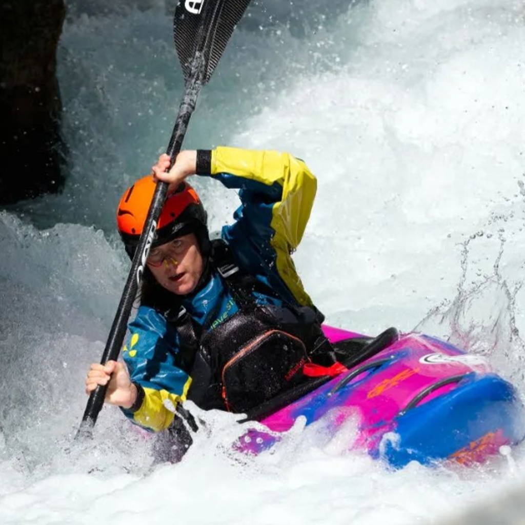 Meet Marie Helye🥳⁠ ⁠Marie is a whitewater kayaker who kills it on the water. While she's not on the water, Marie is a sign language interpreter... If you ask us, Marie is an inspiring woman whom were extremely lucky to have the opportunity to work with!