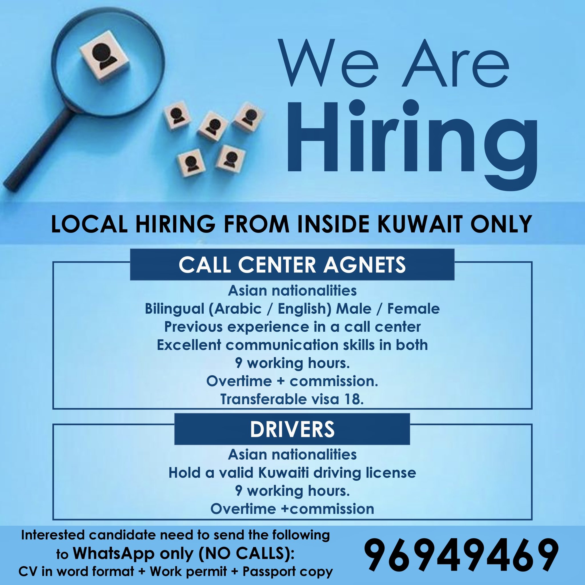 Image Kuwait MNC Jobs latest | iiQ8 Multiple Vacancies Sales, Marketing, Call Center, Drivers