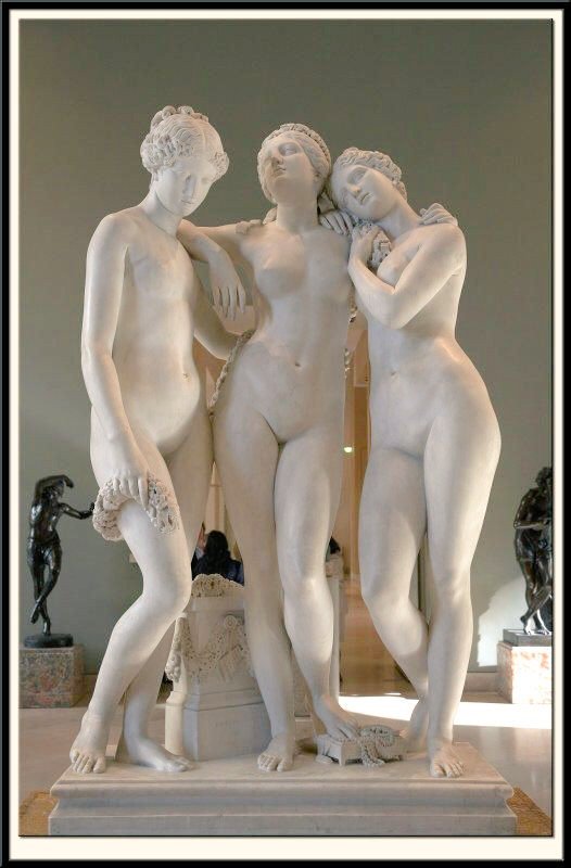 _rjardon's tweet photo. "The three Graces" by J. #Pradier (1790-1852) #marble #fineart https://t.co/MenMI1Znk4