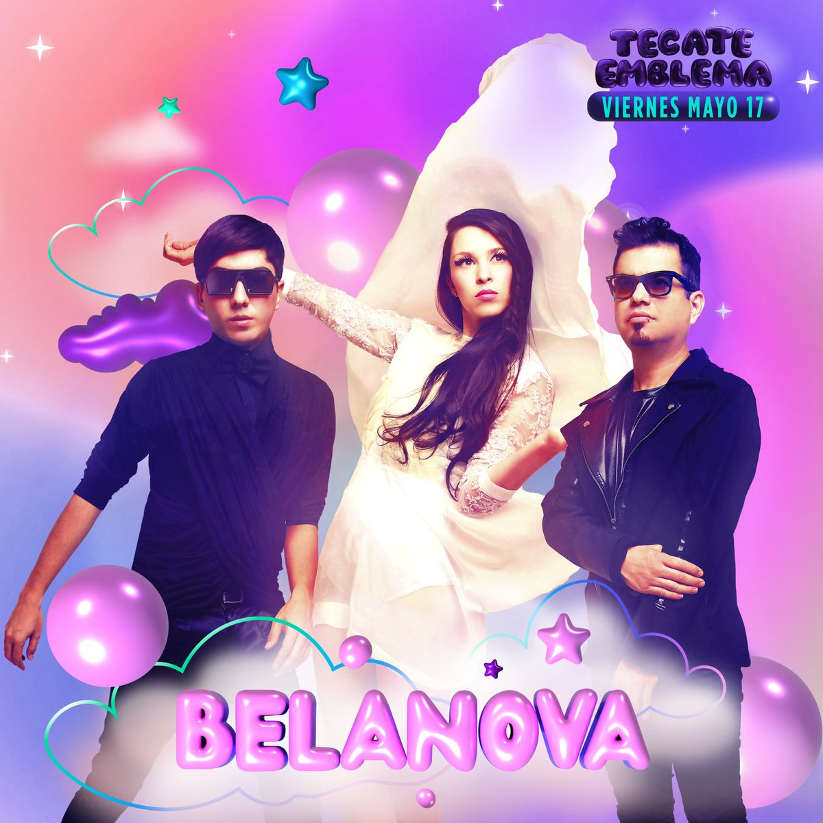 TecateEmblema's tweet image. OMG!!! Mi #TecateEmblema2024 se pintará de rosa pastel con @Belanova 💓😍 obvio no podía faltar el electro pop más cool que le dió ritmo a nuestras vidas💖🥰🤩