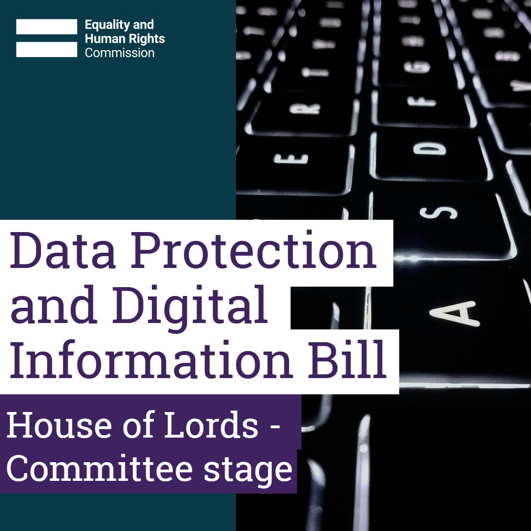The Data Protection and Digital Information Bill has reached Committee Stage at the House of Lords today. We have issued a briefing outlining concerns that these proposals weaken people's data rights and increase the risk of discrimination: orlo.uk/zZLGr