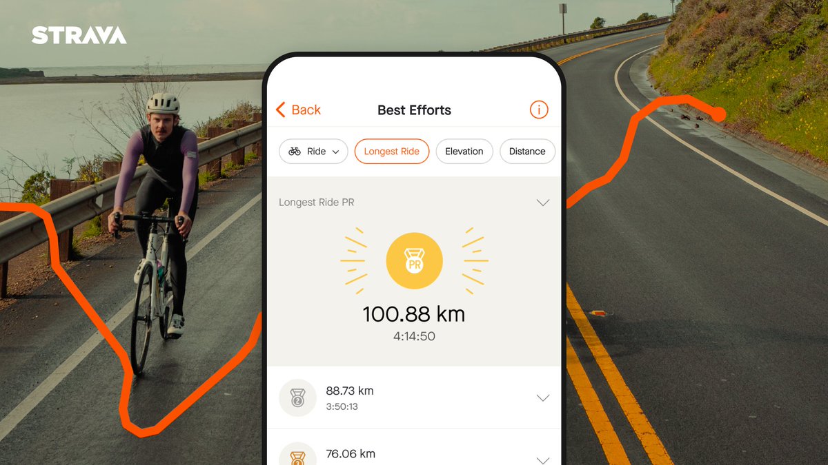 Just Launched for Cyclists: All-New Best Efforts Categories. Learn more 👇strava.com/clubs/231407/p…