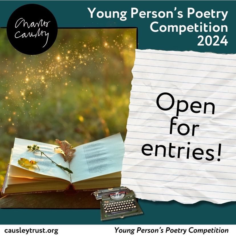 I am very pleased to be judging this lovely competition for young poets for @causleytrust, open to young writers aged 5-18 living in the UK. The theme is Magic, one of my favourites! It’s free to enter and the deadline is 1 April 🖋️✨ causleytrust.org/centenary-2017…