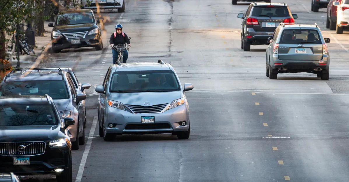 They parked in the Bike Lane? Report it!
Alert fellow cyclists to bike lane blockages with the App from Bike Lane Uprising. By the way, the Chicago City Council increased the fine for vehicles blocking a bike lane last year to $250. (Ouch.)
x.com/bikelaneup.../…