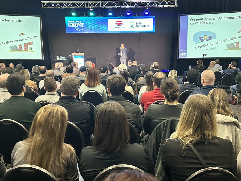 AQINAC (@aqinac) on Twitter photo On poursuit la journée! 
M. Philippe Couture de Sollio Agriculture nous donne des principes gagnants pour plus de succès au robot. 
#rvaqinac On poursuit la journée! 
M. Philippe Couture de Sollio Agriculture nous donne des principes gagnants pour plus de succès au robot. 
#rvaqinac