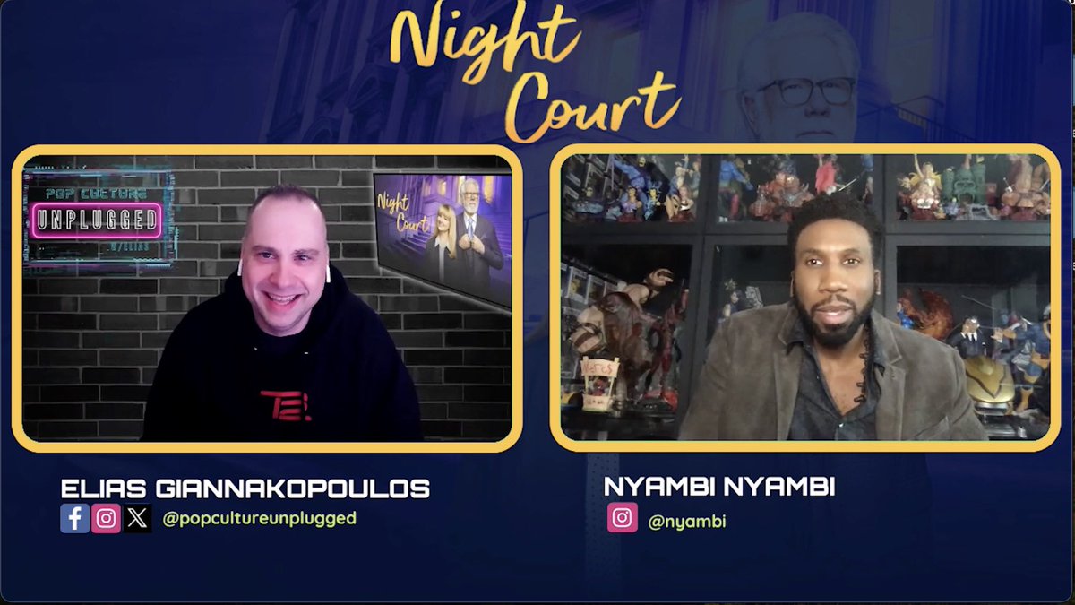 @Nyambi Nyambi discusses his character Wyatt in 'Night Court' #NightCourt Watch now 👇 youtu.be/huPmUJnJlU8