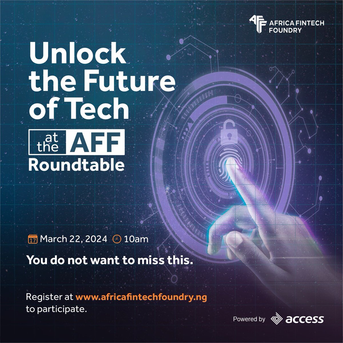 Join us at the AFF Roundtable Talk 5.0 for insightful discussions and practical takeaways from industry experts. Sharpen your skills and stay ahead of the curve in the ever-evolving tech landscape! Click the link below to register now africafintechfoundry.ng…