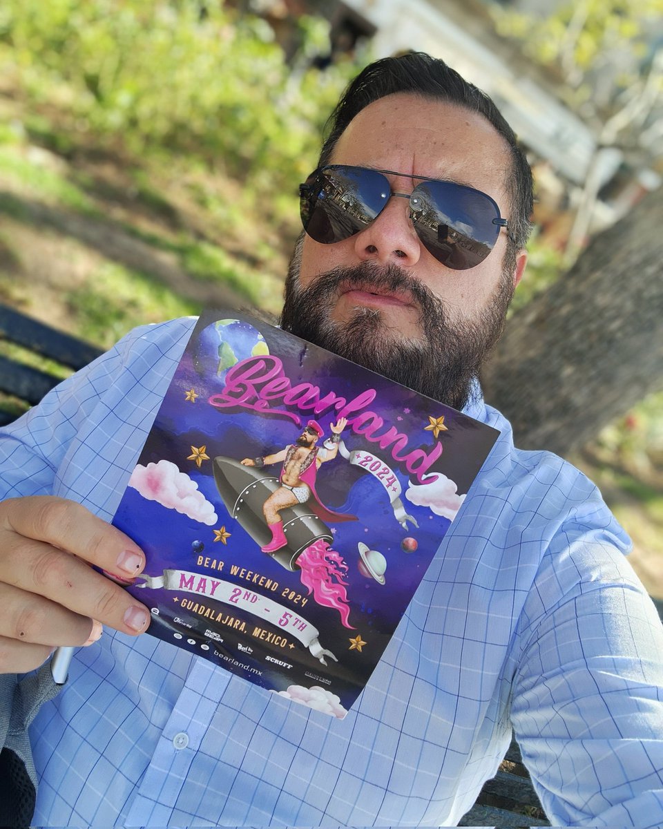 CarlosSerna's tweet photo. ¿Ya estás listo para @BearlandMx ? Te esperamos en #Guadalajara del 2 al 5 de Mayo 2024 para fiesta de #osos en la ciudad! 🤟🏻🐻🤟🏻🧔🏻‍♂️

Compra tus boletos YA en https://t.co/50uRhuTLIv 👈🏻

#bears #bearcommunity #mexicanbears #osos #ososenguadalajara #bearland #bearweekend https://t.co/c4q18LSjUt