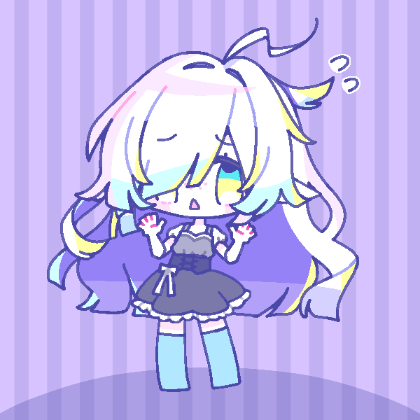 ToriKlepto3's tweet photo. Boo! 👻 Did I scare you? 😋

This picrew is so cute! ♥️ https://t.co/FSX0pkm8Gy