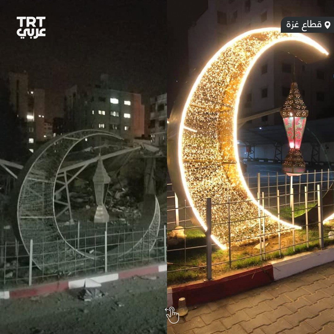 malik8m10's tweet photo. أجواء #رمضان في قطاع غزة قبل الحرب وبعد
#١٠_رمضان https://t.co/g9lz5v6mYA