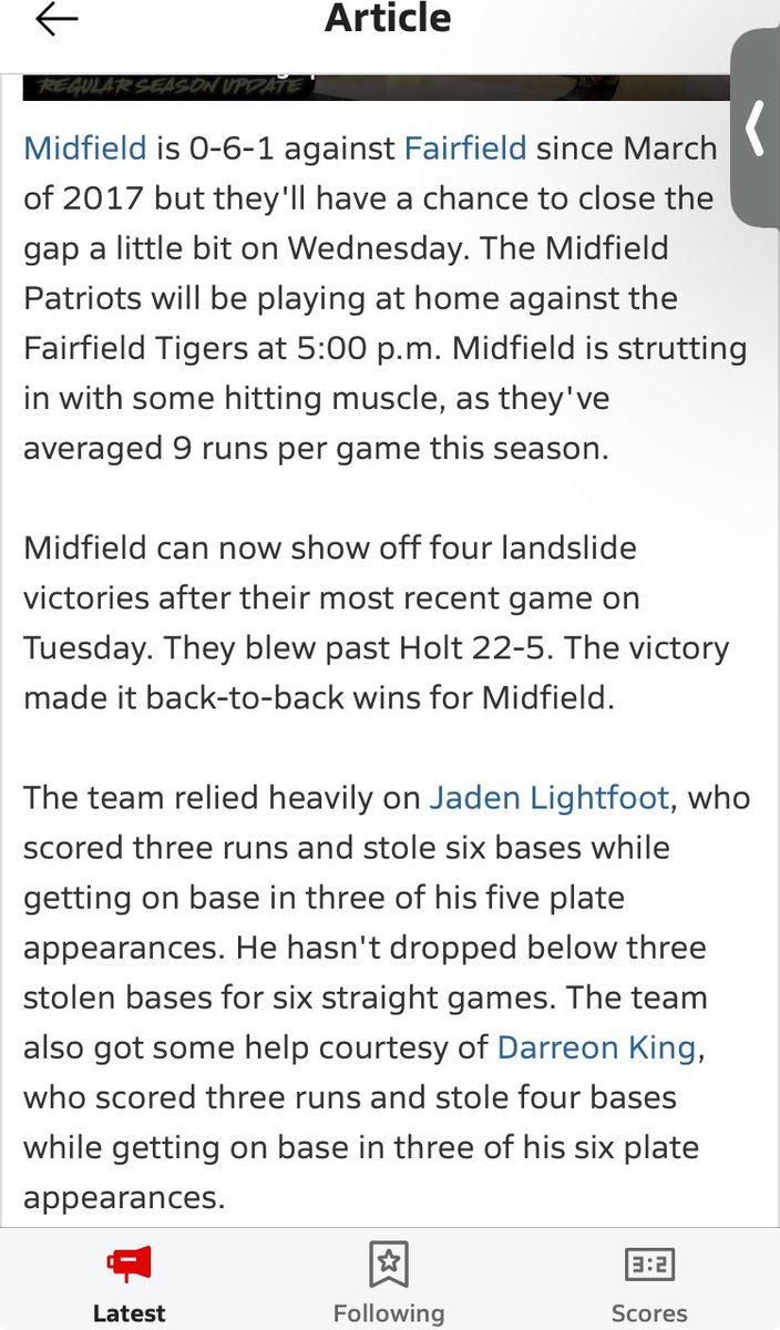 We fight for this one I’m make sure we leave that field with a W.
Catch us @ the swamp @ 5 against Fairfield.