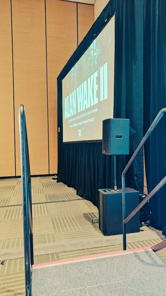 Ten minutes until go time! #gameaudio #GDC24