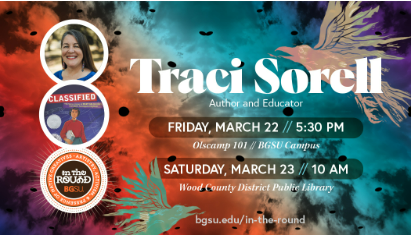 BG Schools (@bgschools) on Twitter photo BGCS partnered w/ BGSU's In the Round & students received Traci Sorell’s "Classified: The Secret Career of Mary Golda Ross" (2-5th) & "We Are Grateful: Otsaliheliga" (PK-1st). Students can meet the author @BGSU 3/22 @ 5:30 pm & 3/23 @ 10 am <a href="/WCDPL/">Wood County District Public Library</a> and get their books signed! BGCS partnered w/ BGSU's In the Round & students received Traci Sorell’s "Classified: The Secret Career of Mary Golda Ross" (2-5th) & "We Are Grateful: Otsaliheliga" (PK-1st). Students can meet the author @BGSU 3/22 @ 5:30 pm & 3/23 @ 10 am <a href="/WCDPL/">Wood County District Public Library</a> and get their books signed!