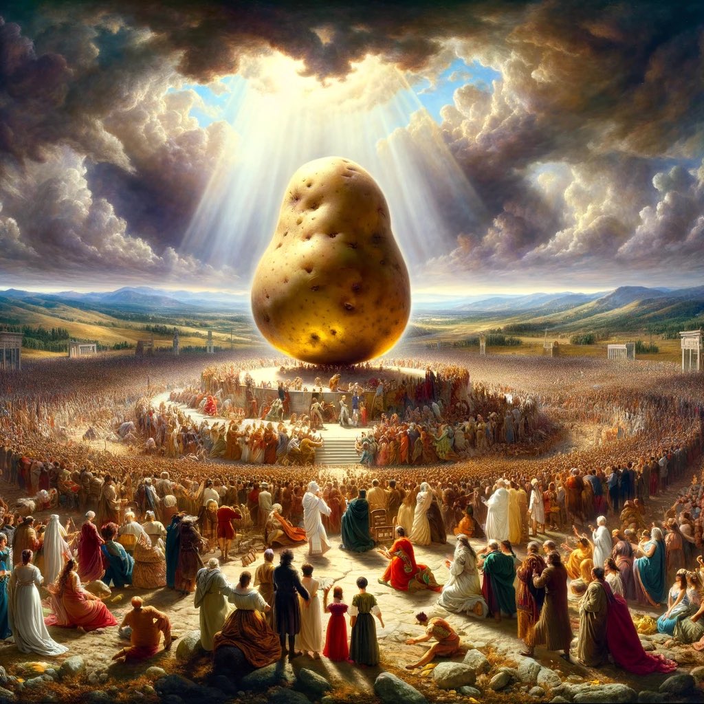 Supply : 1 🥔
$POTATO : 247k 
Holders : 3823
CA: 
9gr84rGyLvVasmqXvj65njjUgKyBemKWSJsvijTPmcQz