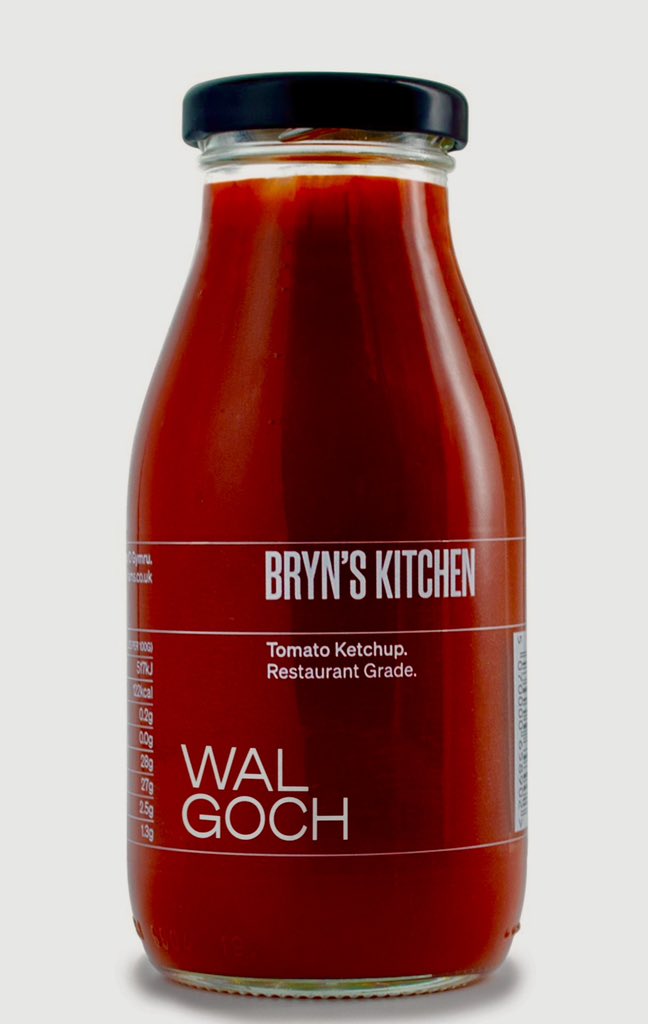Wal Goch , sos coch / tomato ketchup, a taste of wales, @FAWales @gwylwalgoch @brynskitchen limited to only 400 bottles available to buy from blasarfwyd.com/blas-ar-fwydwe… @BrynFudge @andymiagis @DylanAryMarc @Dwgis @DyrnyFC