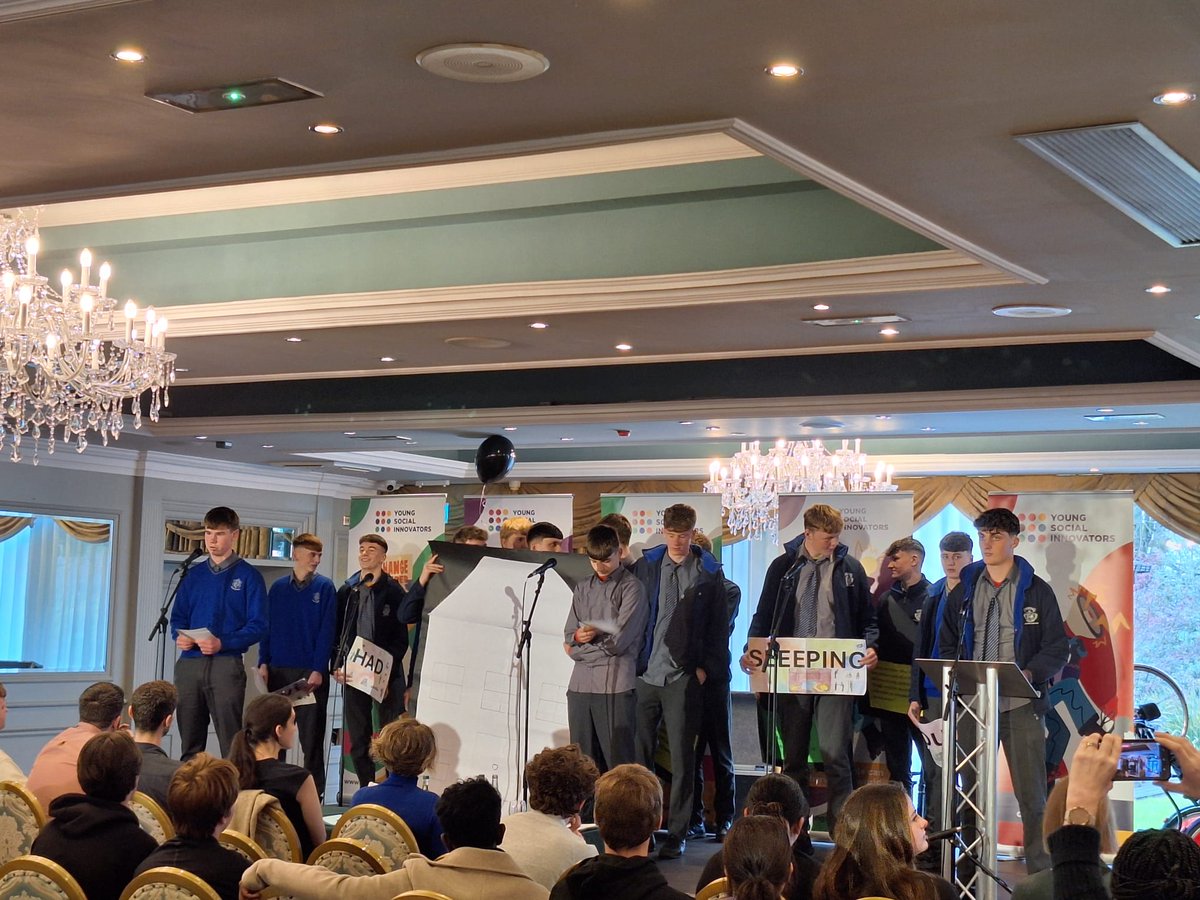 Our TY students were speaking about the topic of homelessness at the YSI Speak Out event in the Newpark Hotel Kilkenny today.