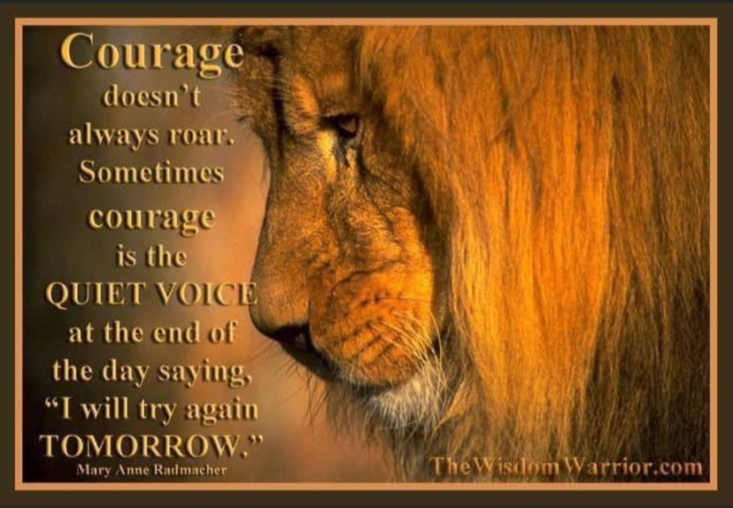 #Courage #faith #stillsmallvoice #HolySpirit #Jesuslovesyou