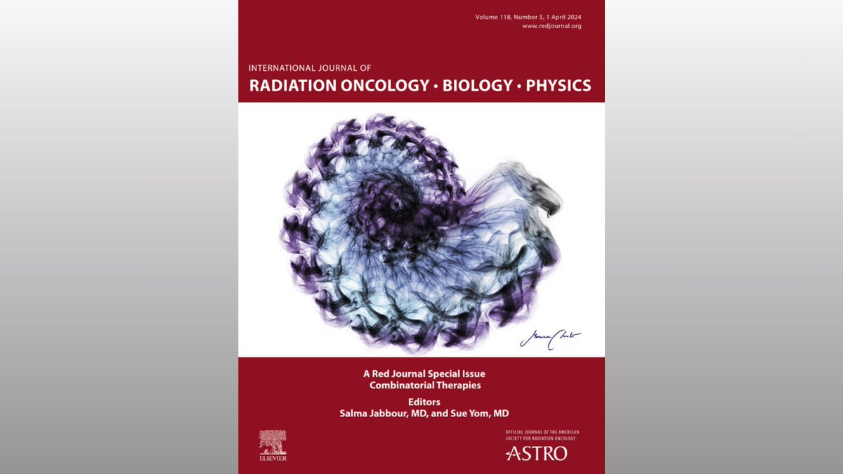 New #RedJournal special issue: Combinatorial Therapies edited by Salma Jabbour, MD, FASTRO, & Sue Yom, MD, PhD, FASTRO. This special edition explores imaging, systematic radiosensitization, integrating targeted therapy with radiation & more. ow.ly/JakH50QXYcQ