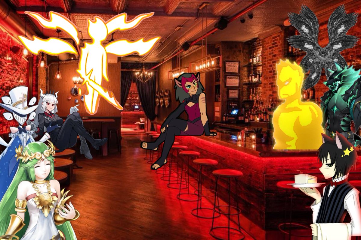 TheOneAbov3AII's tweet image. The [#ParodyPurge] is among us, mortals, gods, demons, and angels, you're more than welcome to come to my bar in heaven, where it's completely safe from any attacks, Surely no one will attack heaven.