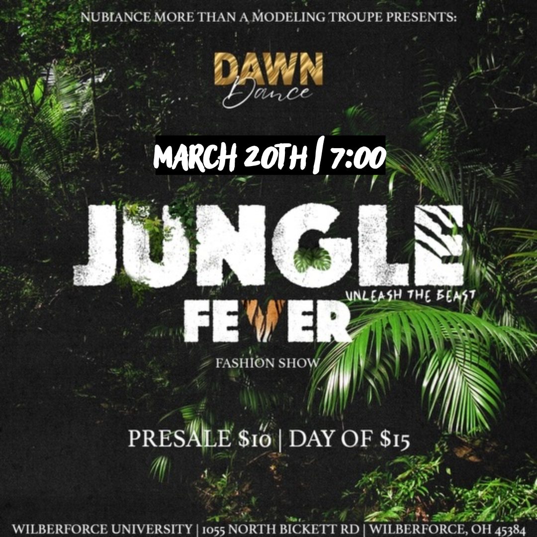 WU FAMILY...DAWN DANCE 2024, DAY 3! Nubiance Fashion Show starts at 7 p.m. today, Tuesday, the 20th, in the Alumni Multiplex. #wu1856 #DAWNDANCE2024 #retoolyourschoolvoteWU Click for DD2024 INFO and PRESALE TICKETS: loom.ly/bQaoRsY