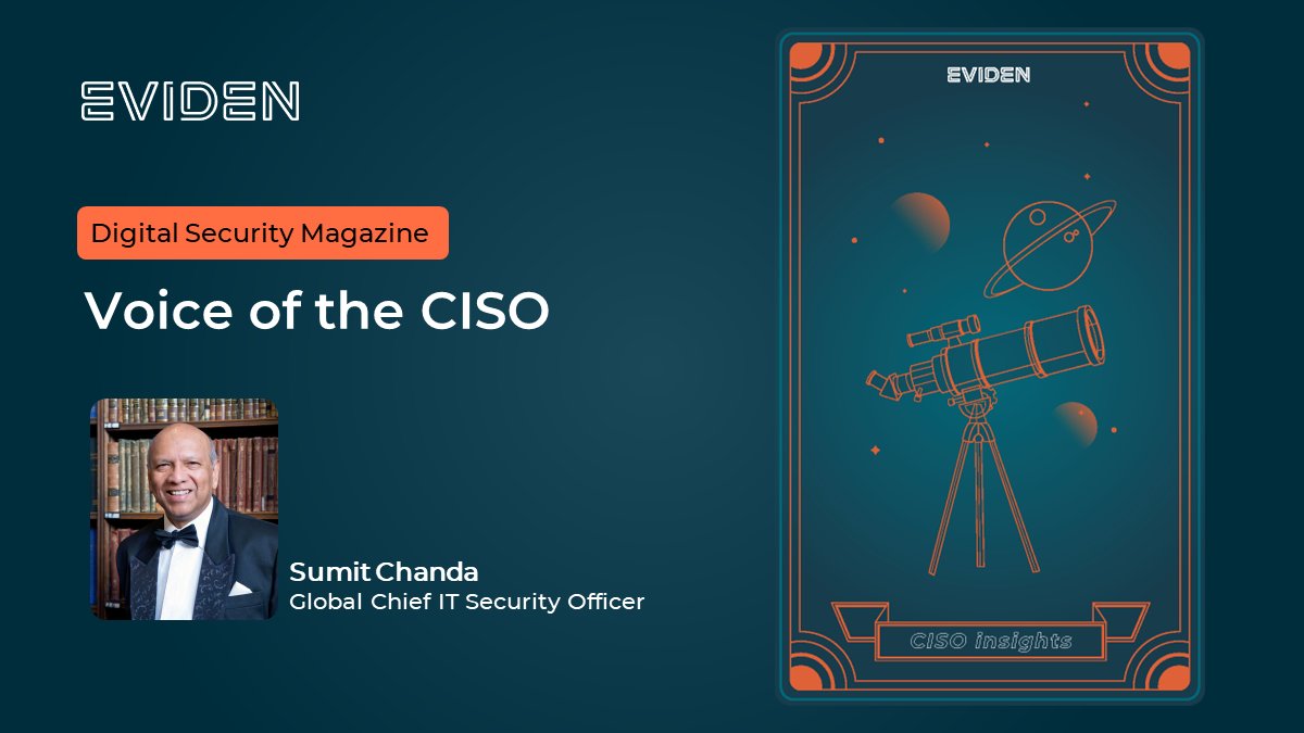 💡 Our CISO, Sumit Chanda, unveils his 2024 resolution for you: acting on all fronts! 

In particular: AI, regulations and staff’s cybersecurity awareness. Check out his detailed insights in our latest #DigitalSecurityMagazine ➡️ eviden.com/publications/d…

#Cybersecurity #AI