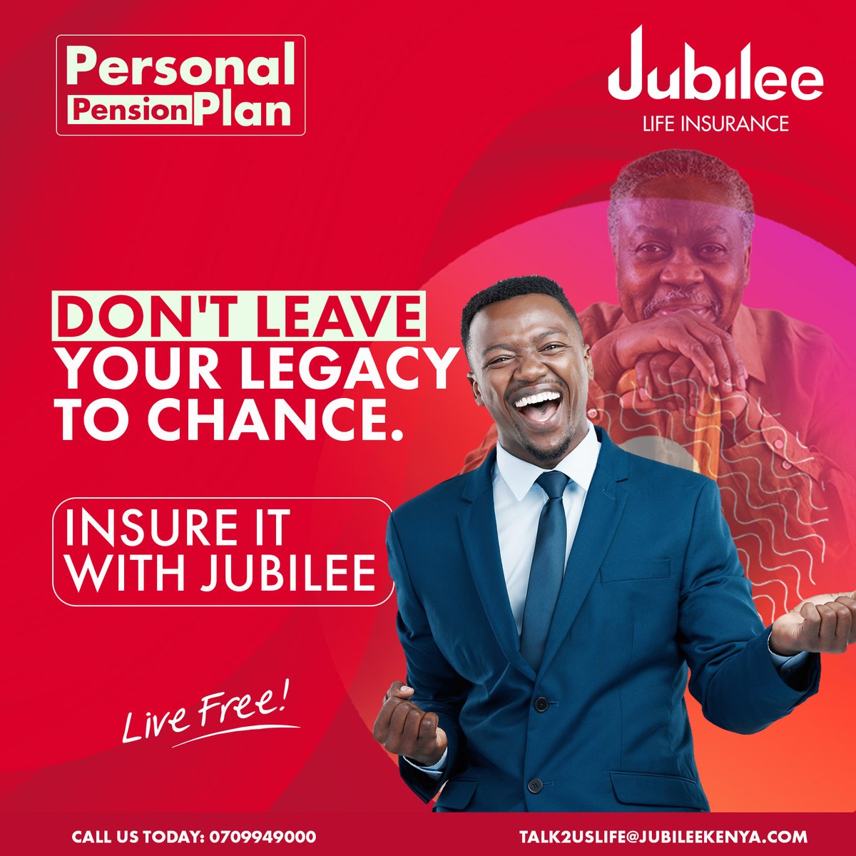 JubileeInsKE's tweet image. You can start saving for your retirement as early as now! And guess what? Jubilee's personal pension plan is very flexible, you can start with any amount! SMS Pension to 24464 to get started.
#LiveFree #Pensionplans #JubileeLife