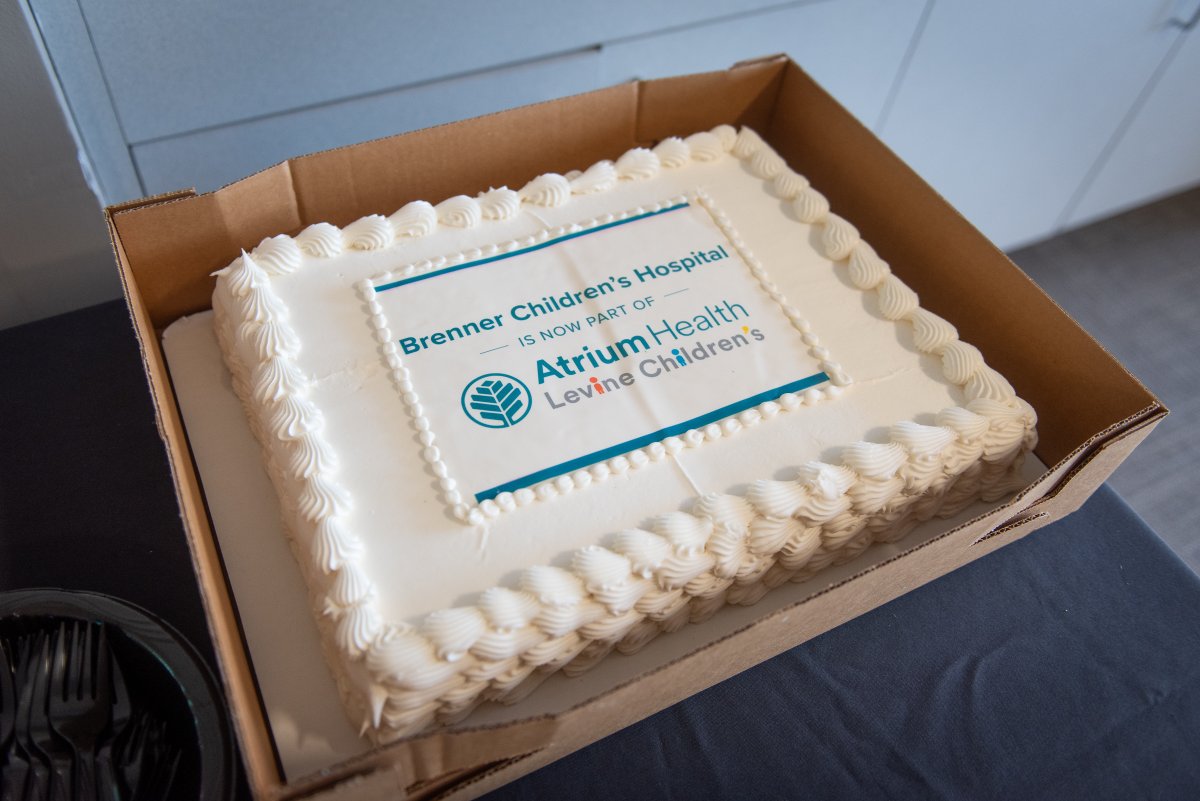 Bringing joy &amp; wagging tails with our pup Brenn! 🐾 Brenn delivered treats to our amazing care teams to celebrate Brenner Children’s Hospital now being a part of <a href="/AtriumHealth/">Atrium Health</a> <a href="/LevineChildrens/">Levine Children’s</a>. Thankful for these heroes who provide our patients the best care each &amp; every day.