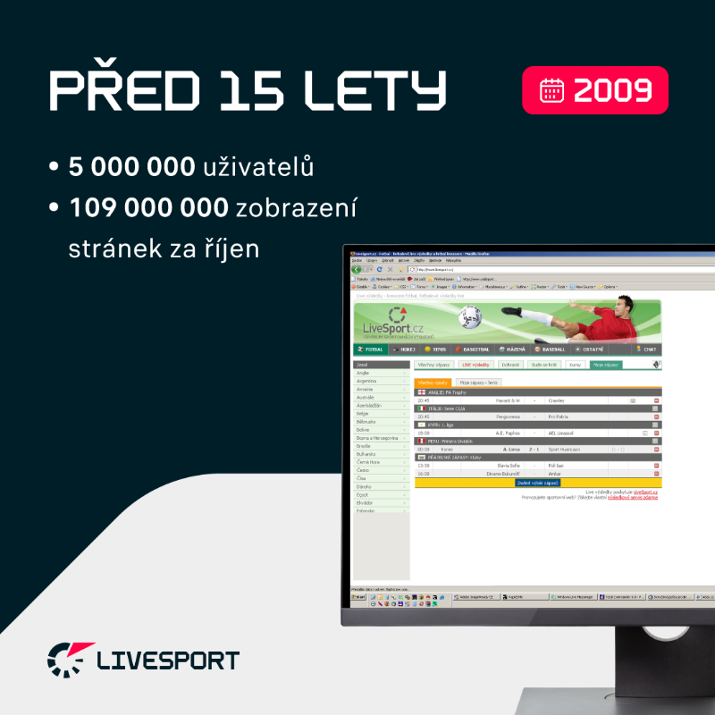 LivesportCZ's tweet photo. 🥳 Dnes je nám 18 let! Děkujeme, že sledujete sport s námi a my vám můžeme denně doručovat výsledky, statistiky a zprávy z celého světa. Váš Livesport. ❤️