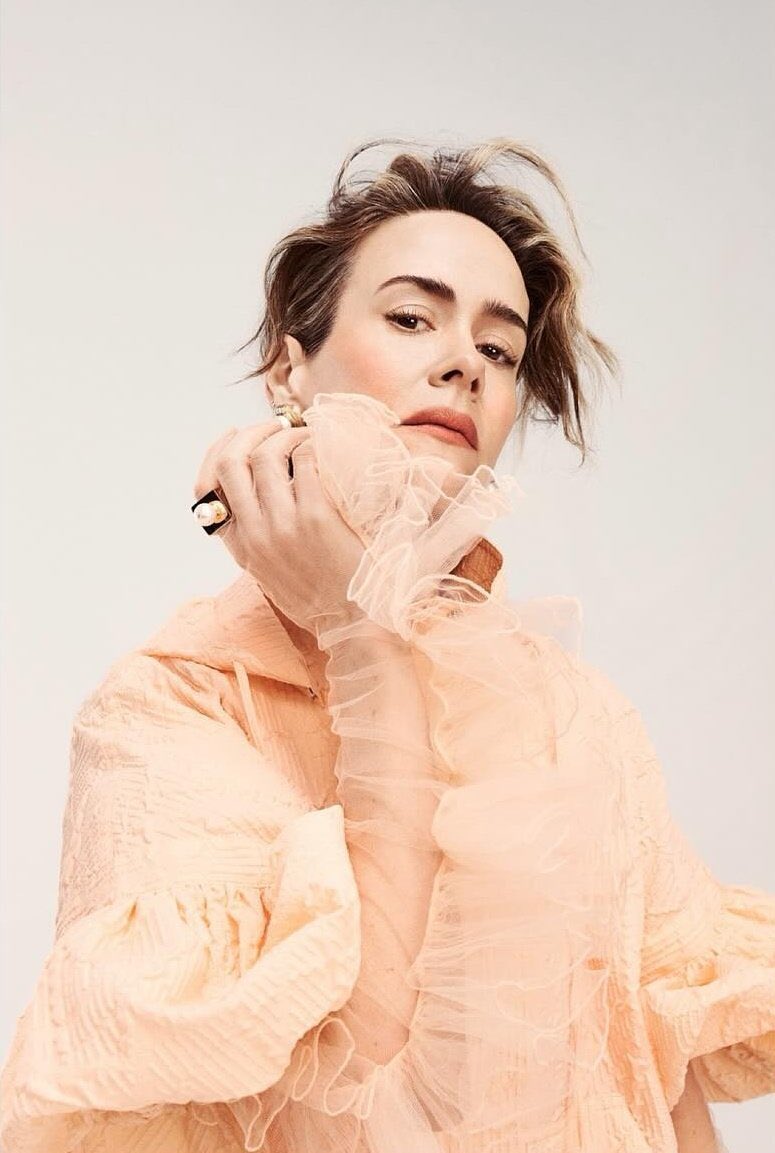 sarahpaulsbean's tweet photo. Sarah Paulson outtakes photographed by Victoria Will for New York Post https://t.co/mwaObTWLHK