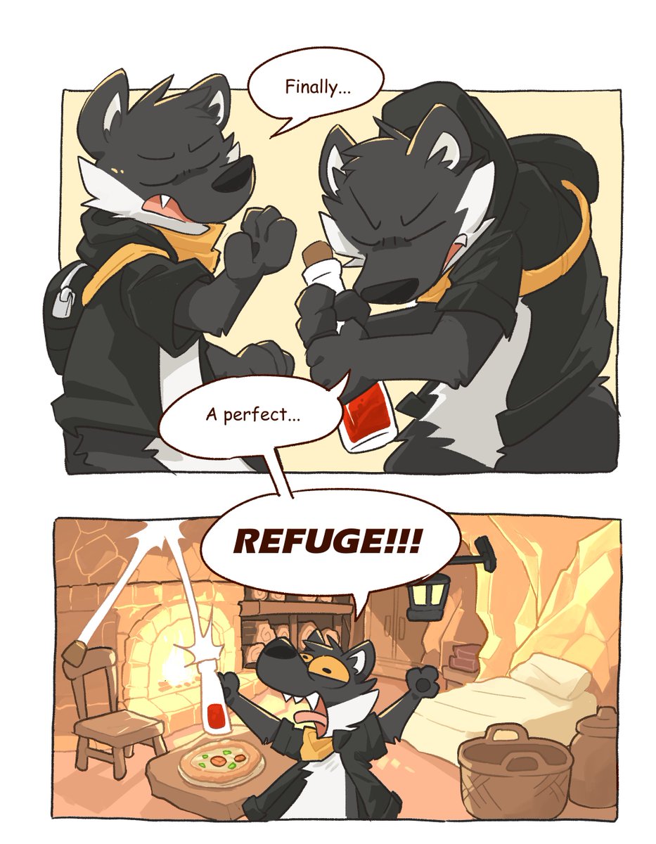 NormeyGames's tweet photo. Refuge ⛺ https://t.co/2KMtMq8Dif