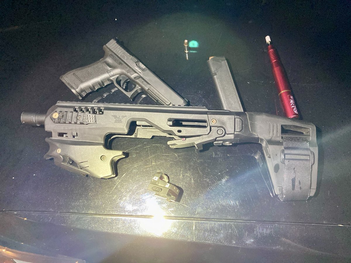 East Precinct night shift were called to a threat with a weapon call at 119/SE Division St. Suspect threatened caller with a firearm. Officers contact the suspect in a vehicle near the location and locate a firearm with obliterated serial number. Suspect arrested and charged.