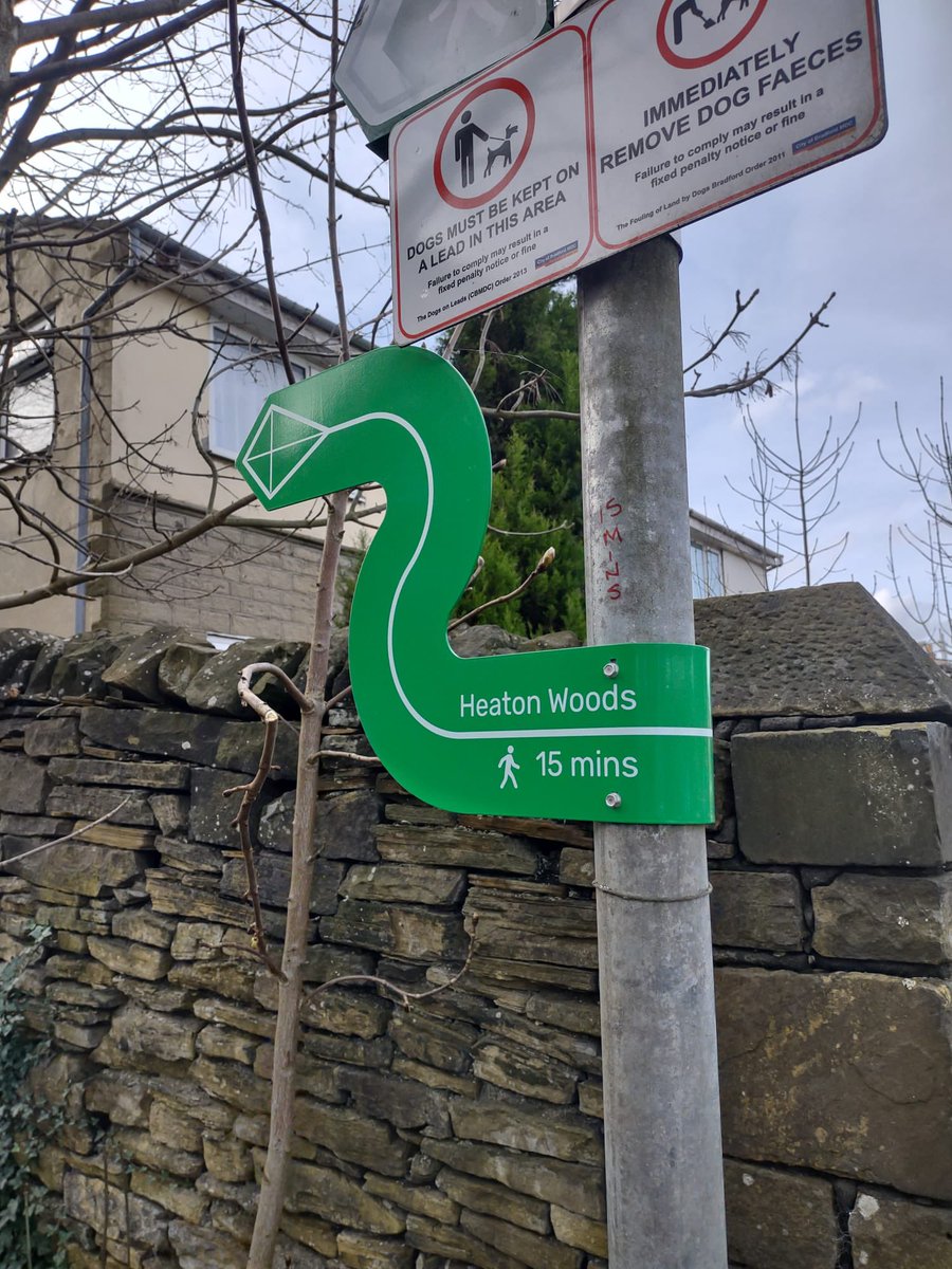 Pumped for the launch of our #pilot Neighbourhood Green Mile route in Frizinghall tomorrow.. we’ll have 🗺️ to give away, meet & greet with community co-designers @FrizinghallPS #BradfordNewChurch & live music in the snicket! Come & join to celebrate local green spaces & signage📍