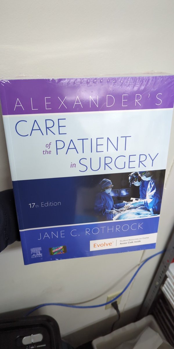 scorpiobkstr's tweet image. Order the ORNAC!
Operating Room Nurses Association of Canada 16th edition April 2023

We also have the instrumentation textbook and Alexander&apos;s Care of the Patient