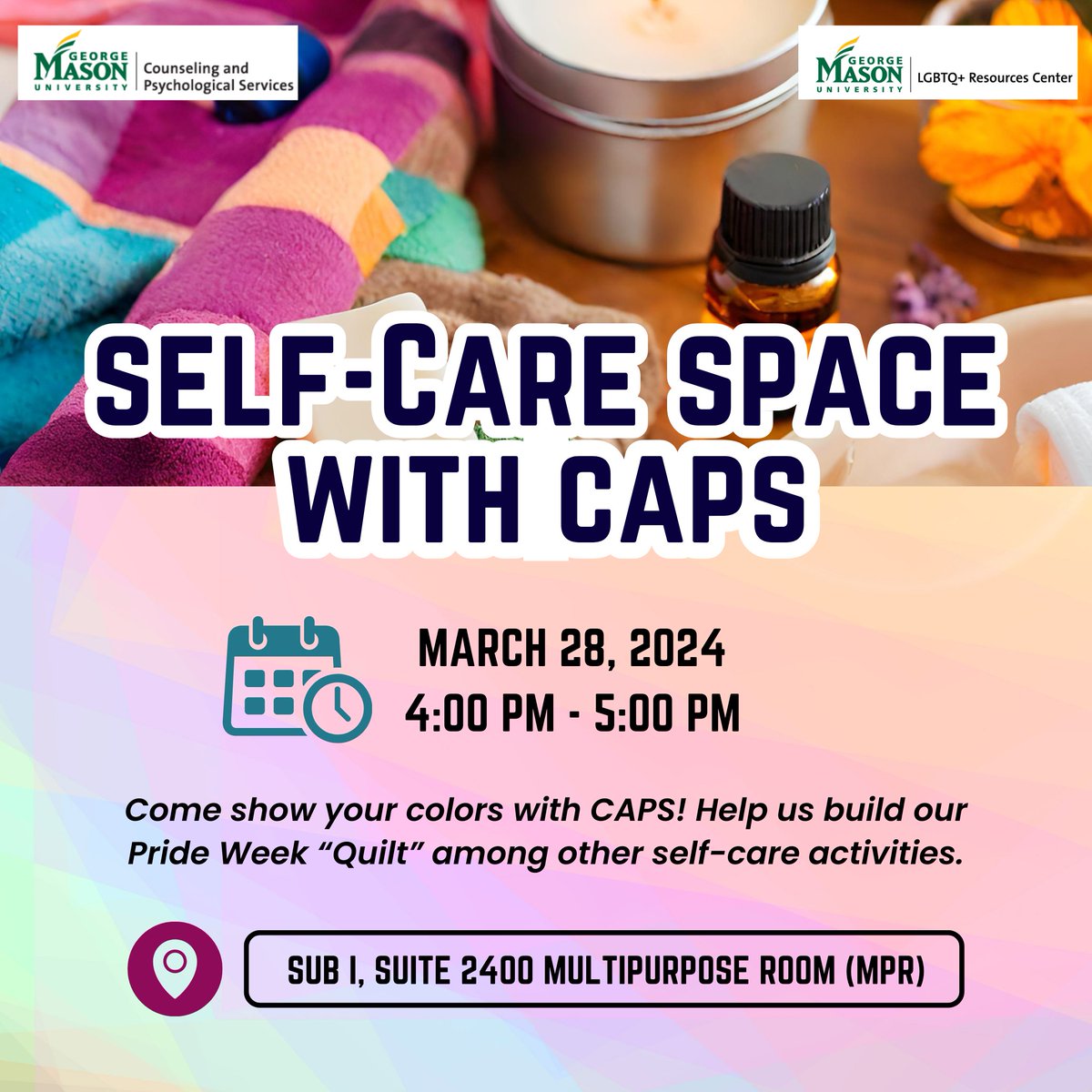 Embracing our true selves while stitching together in a safe space of creativity and self-care 🌈✨ Join us to unwind, destress, and celebrate our vibrant community❤️