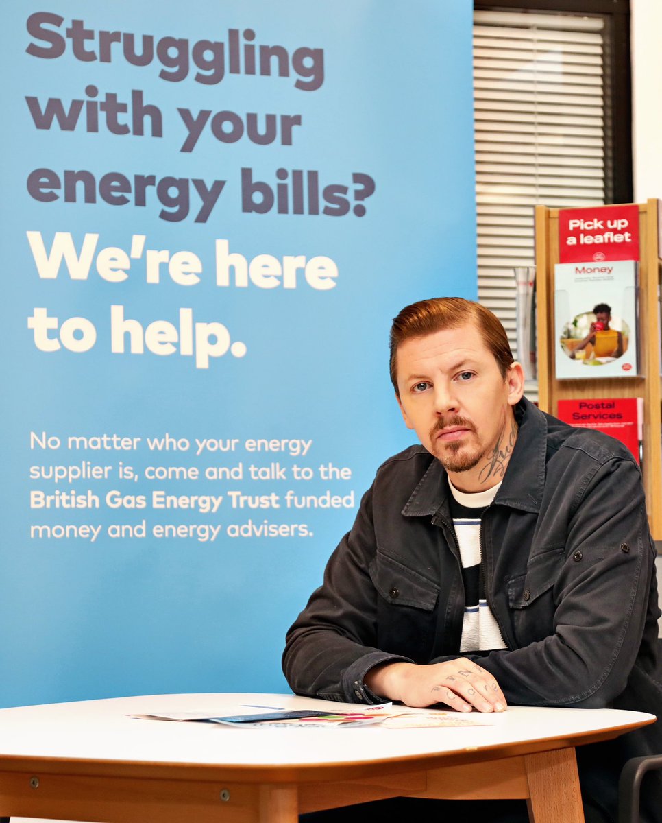#ad This time of year can be a difficult time financially for people experiencing energy debt. If you’re feeling overwhelmed, contact the British Gas Energy Trust to hear more about the money and energy support and advice that’s available.   The @BritishGas @PostOffice Pop-Ups