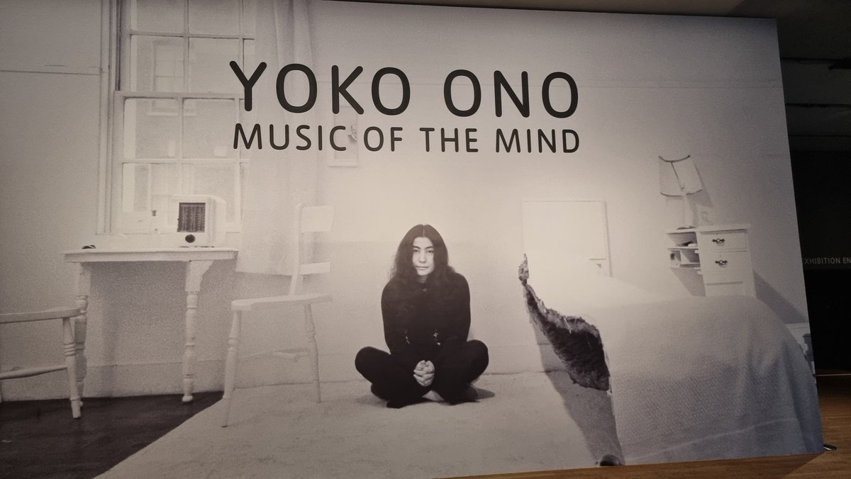 What great exhibition. Yoko's artistic reach went from photography to video to installations to music to drawing to live art.

In some ways it would not have been an injustice for John to be known as Mr. Ono.

#musicofthemind

#tatemodern