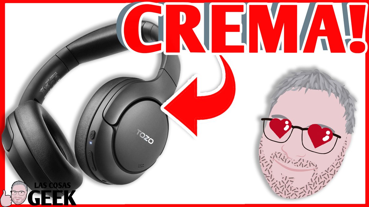 LasCosasRetro's tweet image. Nuevo vídeo en Las Cosas GEEK
Estos auriculares con cancelación de ruido me han FLIPADO.
Te traigo mi opinión sobre los #TOZO #HT2, unos auriculares #bluetooth de gran calidad a un precio muy justo.

▶ youtu.be/kY4mGCvANJc
▶ 
▶