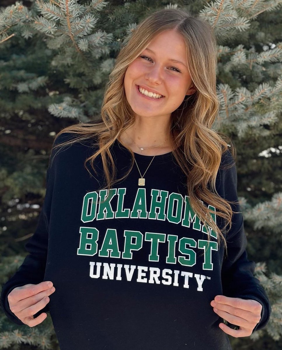 Ellie Gehrke (@ellie_gehrke) on Twitter photo I am beyond excited to announce my commitment to continue my academic career and play volleyball for Oklahoma Baptist University! Thank you Coach Howle and OBU! <a href="/OBU_Athletics/">OBU Bison</a> <a href="/OBU_Volleyball/">OBU Volleyball</a> <a href="/frontrangevb/">Front Range VBC</a> <a href="/LHSparkerSports/">Lutheran Athletics</a>
Go BISON! I am beyond excited to announce my commitment to continue my academic career and play volleyball for Oklahoma Baptist University! Thank you Coach Howle and OBU! <a href="/OBU_Athletics/">OBU Bison</a> <a href="/OBU_Volleyball/">OBU Volleyball</a> <a href="/frontrangevb/">Front Range VBC</a> <a href="/LHSparkerSports/">Lutheran Athletics</a>
Go BISON!