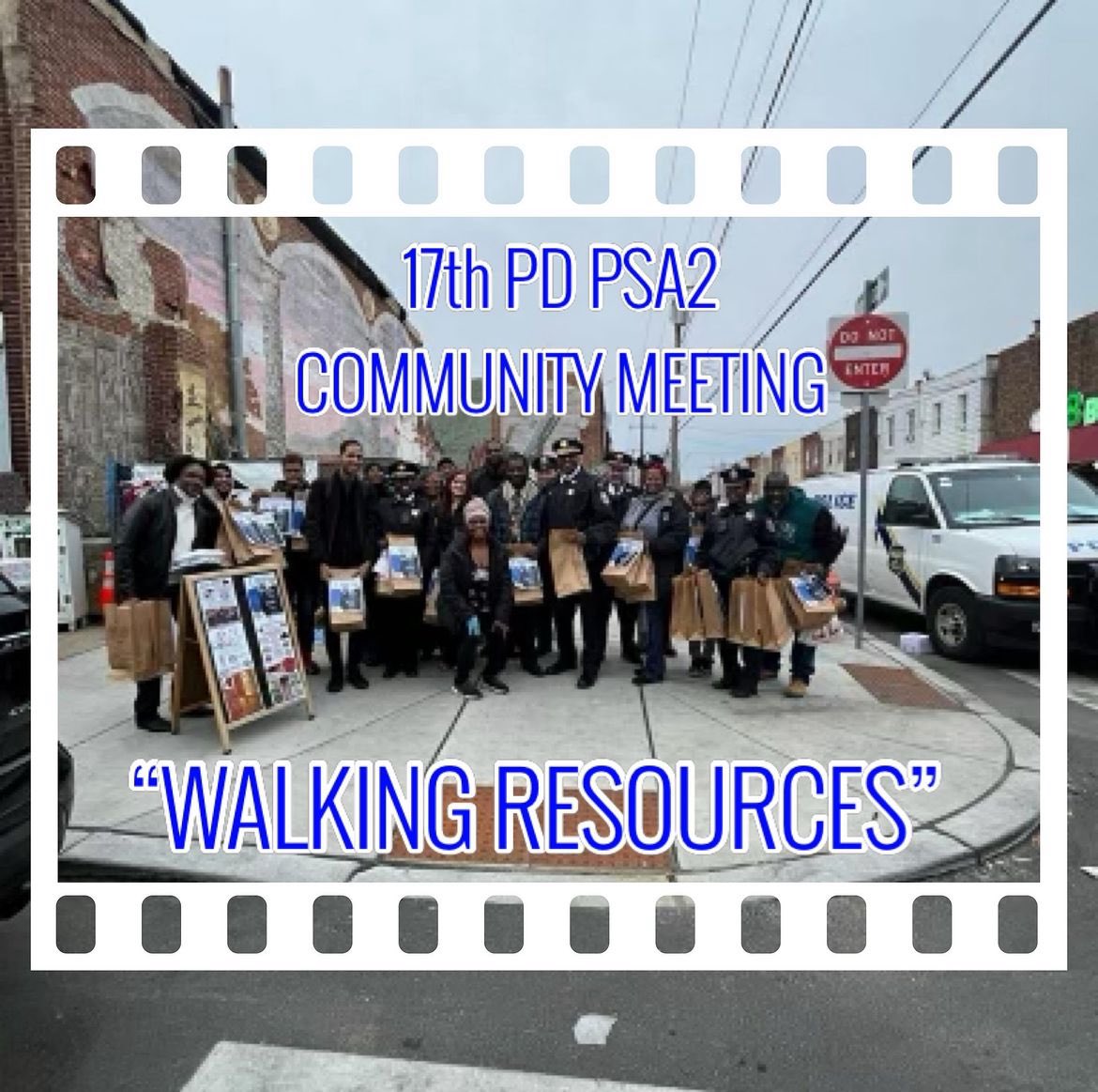 VictimWitnessSP's tweet photo. Change in motion! Teaming up with VWSSP Advocate Bilaal, Tyrique from Young chances foundation , the dedicated officers from the 17th District, and the heart of our community at PSA 2. Taking to the streets of South Philly to hand out resources and igniting hope with every step. https://t.co/4yQCkI77RD