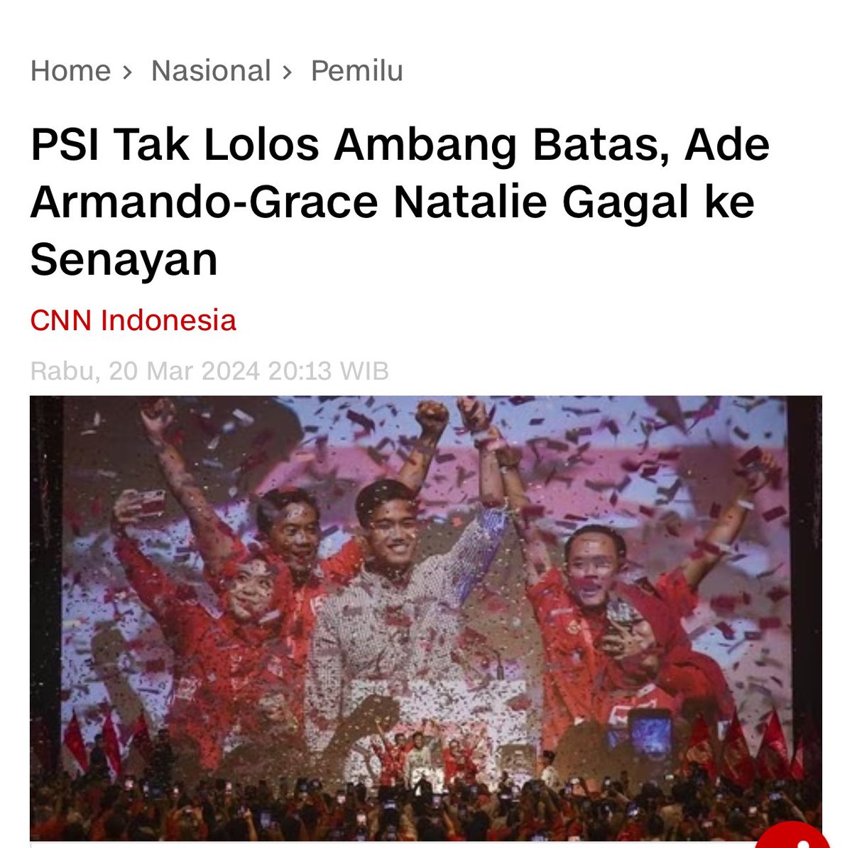 ** edisi Julid!

Si paling tegak lurus …. udah di ubun ubun, apa daya .. ngak jadi orgasme lagi 😁🤭 

Akh <a href="/psi_id/">DPP PSI</a> <a href="/grace_nat/">Grace Natalie</a> <a href="/adearmando61/">ade armando</a> <a href="/Uki23/">Dedek Prayudi - Uki</a> 
Gimana, padahal idealisme &amp; harga diri sdh abis2an di obral nih …. 

Kok aku happy amat ya 😄😄😄😄